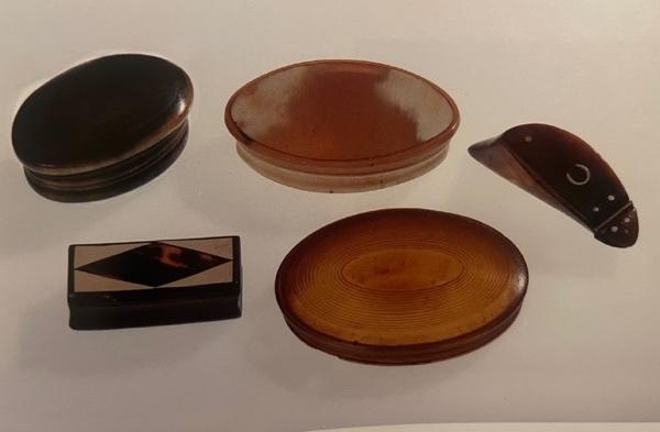 A group of objects on a white surface